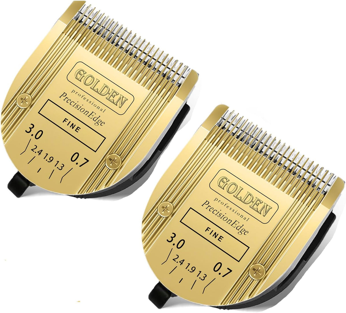3Pack 5 in 1 Blades Dog Grooming Blade Compatible with Wahl Bravura - GOLD/2PCS