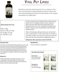 Vital Pet Lipids for Cats & Dogs 8 oz.