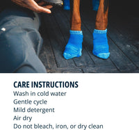 Ruffwear, Bark'n Boot Dog Socks - Blue Pool / 1.50 in/ 1.75 in - image 2