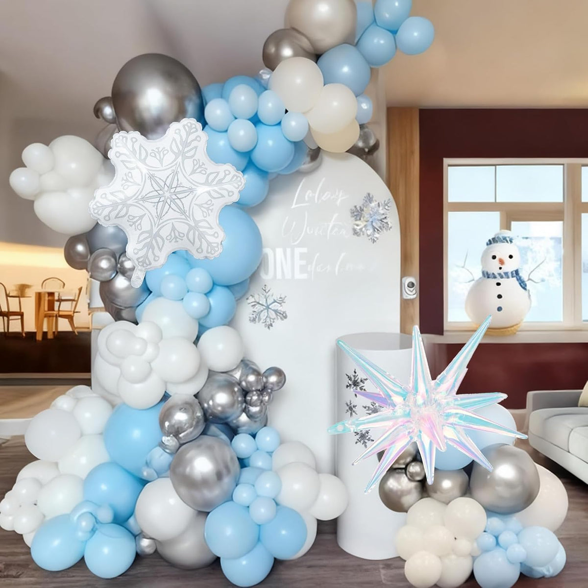 Froova black and white Halloween balloons with ghost and bat prints and bat stickers - view 16