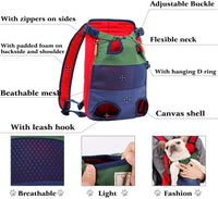 Cat Dog Carrier Front Backpack - BIG FRENCHIES