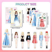 Magnetic Dress Up Paper Dolls - image 2