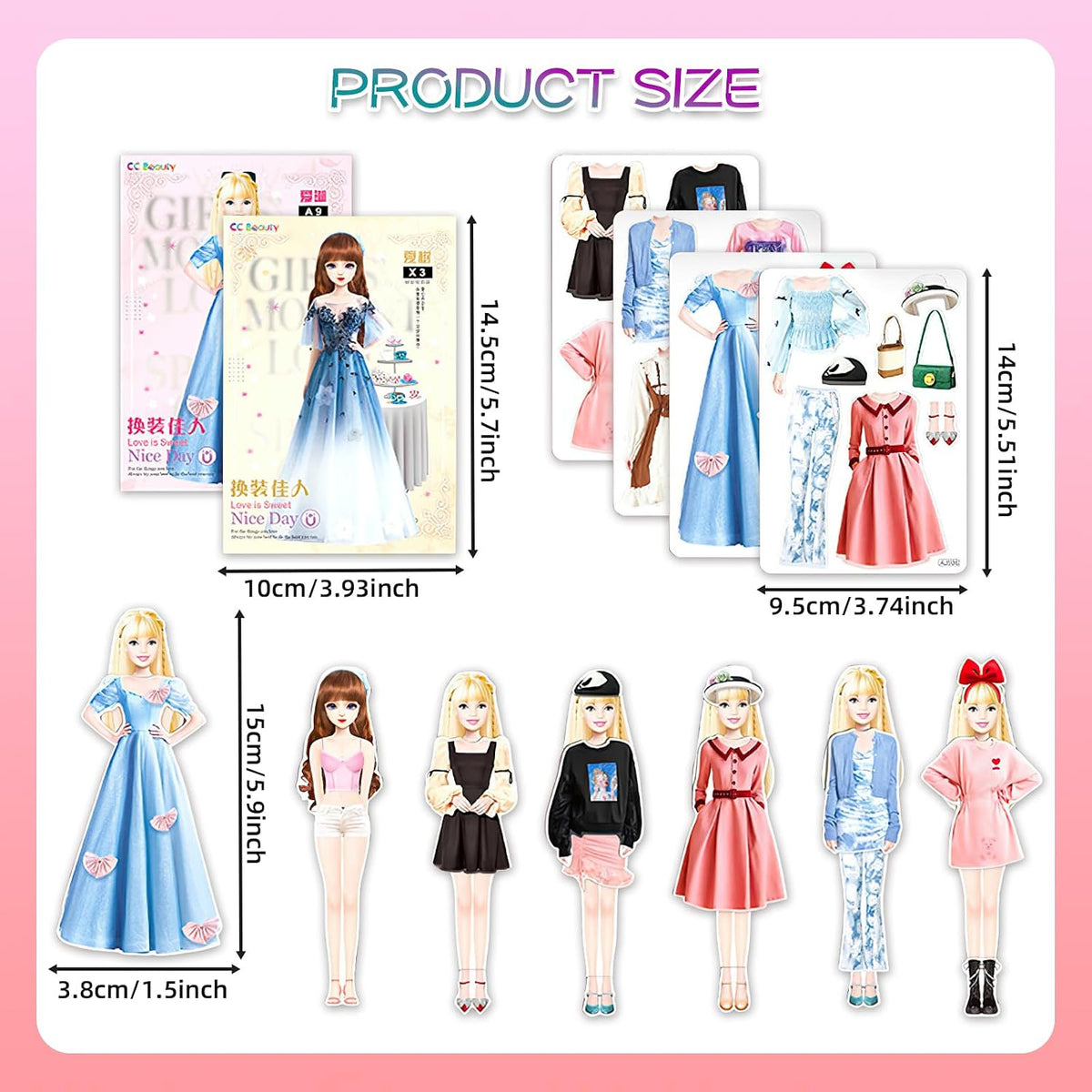 Magnetic Dress Up Paper Dolls - image 2