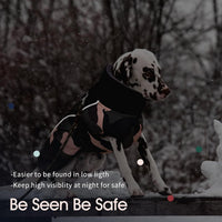 IECOii Extra Warm Reflective Dog Coat - X-Large(Chest:24.4-29.9 in) / Green Camo - image 4