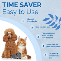 No Scent Pet Fur - Professional Dog & Cat Grooming Odor Eliminator & Coat Cleaner Between Bath - 2 Fl Oz (Pack of 1) - image 2