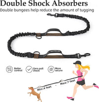 Mile High Life Hands Free Dog Leash - Black Brown / 7FT Hands Free - image 3