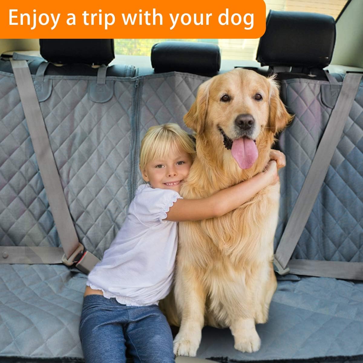 Honest Dog Car Seat Covers - Gray / X-Large - image 3
