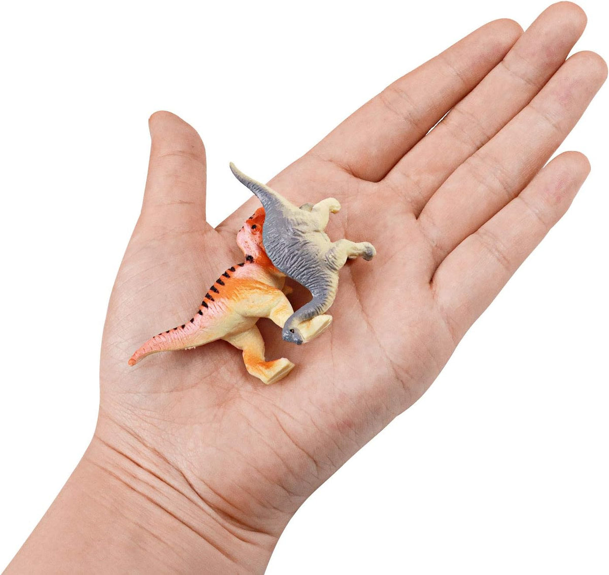 HAPTIME Plastic Assorted Mini Dinosaur Figures - image 2