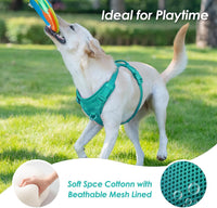 Sunraymascota No Pull Dog Harness for Medium Sized Dogs Puppy Vest - MARRS Green / M(Neck:18.5-25.6", Chest:20.9-30.7") - image 2