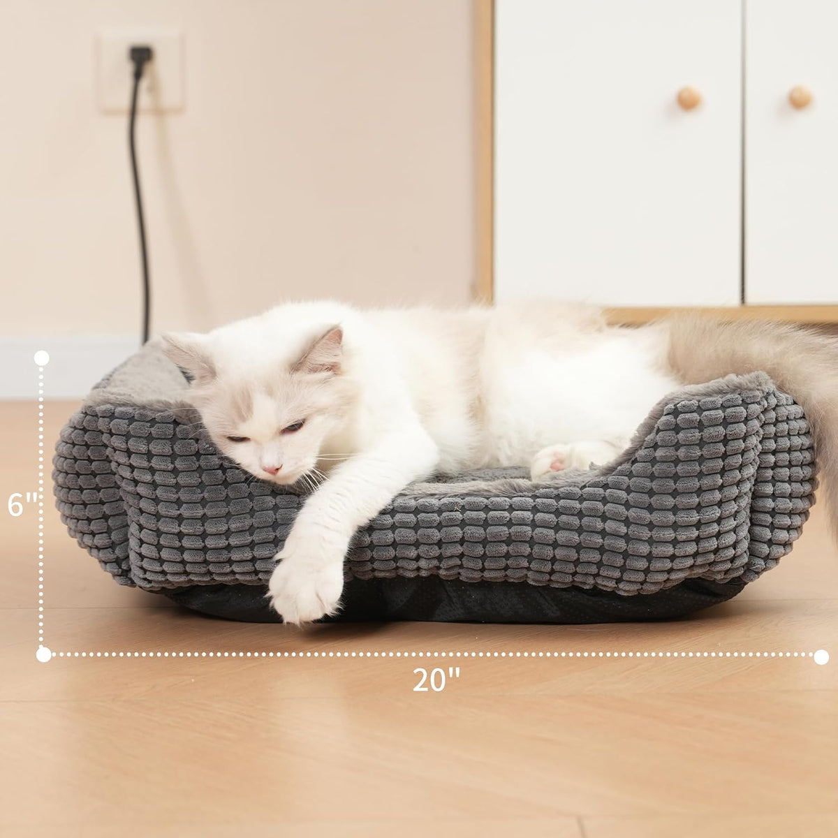 MARUNDA Heated Cats Bed for Indoor Use - image 2