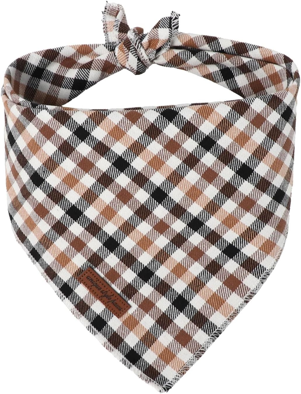 Dog Bandanas 1PC Washable Cotton Triangle Dog Scarfs for Small Medium - Large / Fall