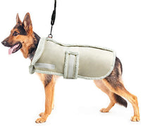 Dog Winter Jacket, Warm Windproof Dog Sweaters for Small Dogs - Beige / X-Large(41.9lb-57.3lb)