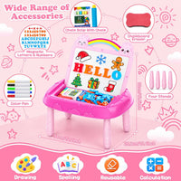 Cokzer Magnetic Drawing Board - Unicorn Pink - image 4