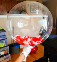 20 Inch Bobo Balloons, Large Bubble Balloons - 20 Inches/10 Pack / Transparent - image 2