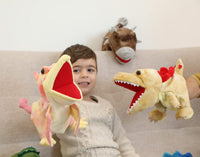 Puppet Hand Puppets for Kids - Dinosaur 2 - image 4