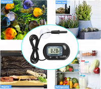 AQUANEAT 2 Pack Aquarium Thermometer, Fish Tank Thermometer - 2.3" (L) x 1.5" (W) (Pack of 3) - image 4