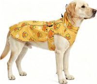 Adjustable Waterproof Dog Raincoat for Dogs - Yellow Duck / X-Large(37-55lb)