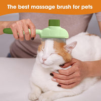 Cat Hair Brush & Dog Brush - green 2pcs - image 3
