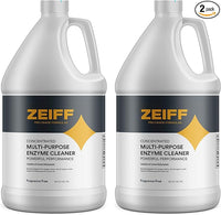 Pro-Grade Multi-Purpose Probiotic Enzyme Cleaner - Powerful Cleaning & Odor Eliminating Formula For Professional & Home Surfaces - 1 Gallon - Fragrance Free, 2 Pack