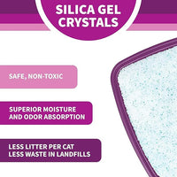 Litter Pearls Micro Crystals Unscented Non-Clumping Crystal Cat Litter with Odorbond, 10.5 Pounds