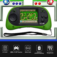 EASEGMER kids handheld game console RS-8M with 2.5 inch screen in blue - view 13