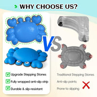 TOPNEW crab balance stepping stones for kids in bright colors, set of 6 - view 25