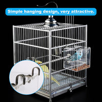 No Mess Bird Feeder for Cage - Small-5.1 Inch x 5.1 Inch - image 2