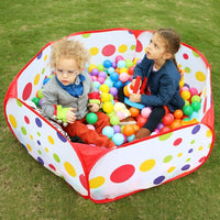 EocuSun Kids Ball Pit Large Pop Up Toddler Ball Pits Tent - Multicolored - image 2