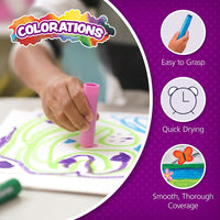 Colorations Colors Like Me tempera paint sticks in 8 skin tone colors - view 4