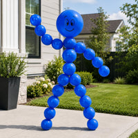 Pearl White Linking Balloons for Wedding Bride Shower Mermaid Party - Dark Blue / 6 inch - image 4