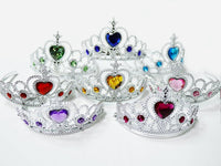 S & E Teacher's Edition 8 pack princess tiaras in 8 gemstone colors - view 13