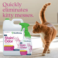 Eco Strong Cat Stain And Odor Remover - 160 Fl Oz (Pack of 1) - image 3