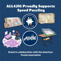 ALL4JIG 25.98"×30.31" Puzzle Binder - Black-blue / Extra Small - image 4