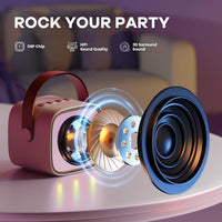 YLL Karaoke Machine for Kids - Pink - image 3