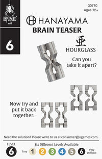 BePuzzled | Enigma Hanayama Metal Brainteaser Puzzle Mensa Rated Level 6, for Ages 12 and Up - image 4