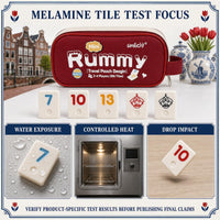 Smilejoy Mini Rummy Cube Game - Mini (2-4 player) - image 3