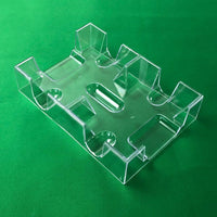 Yuanhe 9 Deck Clear Canasta Playing Card Tray – Fun for Kids & Family - 2 Deck - image 4
