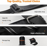 LOOBANI Portable Dog Sling for Back Legs, Hip Support Harness to Help Lift Rear for Canine Aid Old K9 Cruciate Ligament Rehabilitation