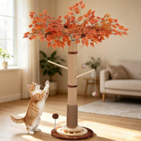 46" Tall Cat Scratching Post - Brown(46" Tall)