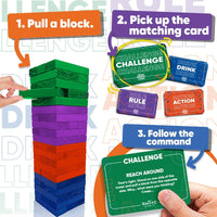 Swooc Games, Ultimate Party Tower, 100 Original Commands - image 3