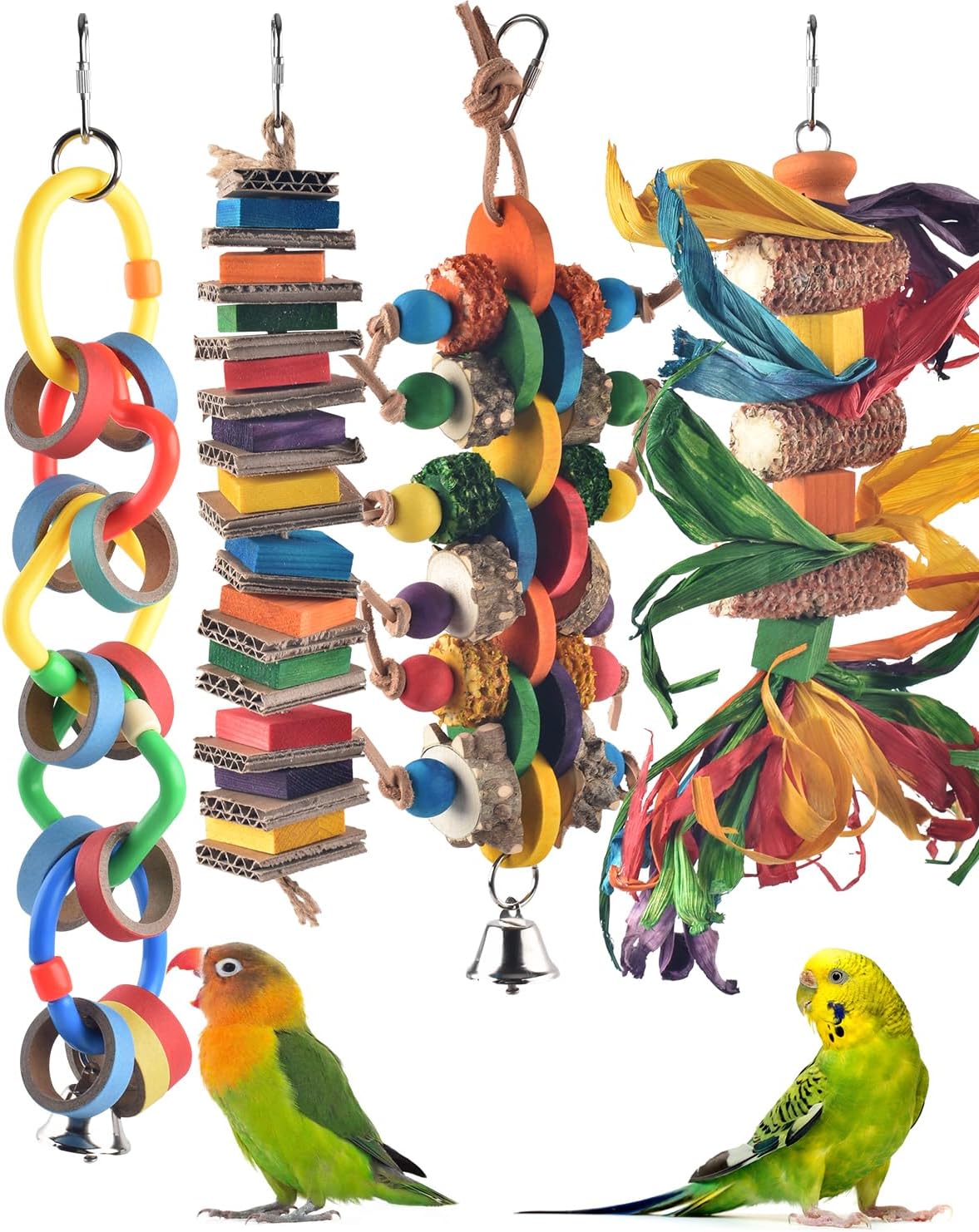 Bissap 2 PCS Bird Chew Toys - 4 PCS