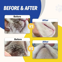 Cat Black Seed Cleaner,Remove Cat Chin Blackheads,Cat Acne Chin Treatment,2-in-1 Wash and Brush,Cruelty-Free and Freshness 5.07 fl.oz