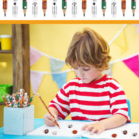 Tinlade 72 Pcs Sports Pencils and Erasers for Boys, Party Favors – Fun for Kids & Family - Sports - image 4