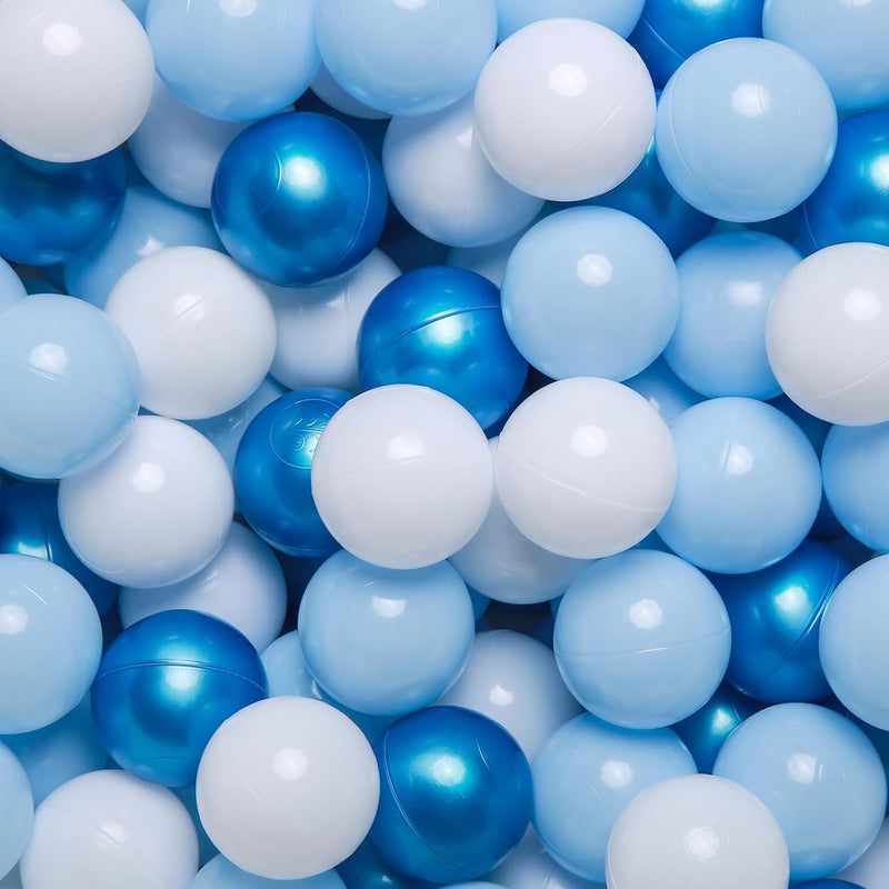 GOGOSO 170 crush proof ball pit balls, 2.2 inch, in soft two-tone colors