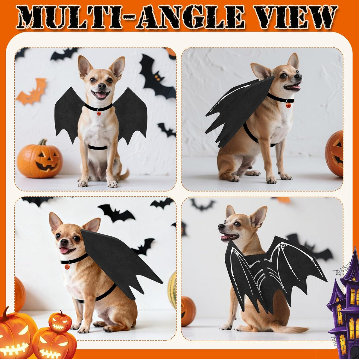Olanrun Large Dog Halloween Costumes - X-Small - image 4