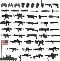 HIMIRICH black military weapons pack accessories for mini figures - view 10