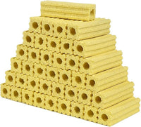 54pcs 3.8 Inch Aquarium Ceramic Bio Filter Media,Ceramic Bio Media Blocks for Fish Tank and Koi Pond