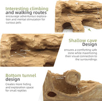 Gecko Hide Shale Scape Step Ledge - Medium-9.6*4.9*4.9 - image 3