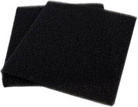 AQUANEAT 2 Pack Aquarium Bio Sponge Filter Media Pad Cut-to-Size Open - 9" x 9" x 0.5"