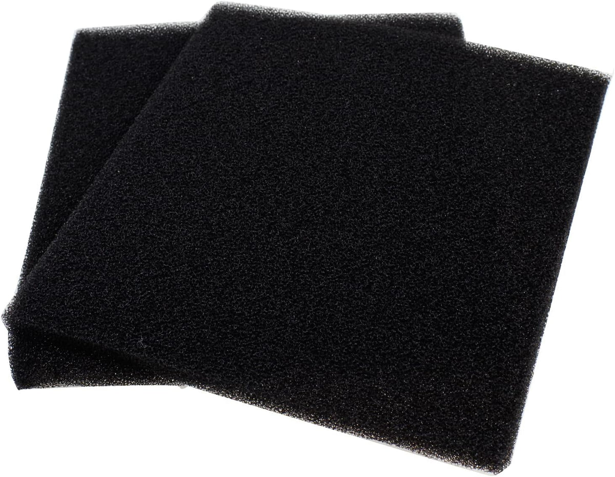 AQUANEAT 2 Pack Aquarium Bio Sponge Filter Media Pad Cut-to-Size Open - 9" x 9" x 0.5"